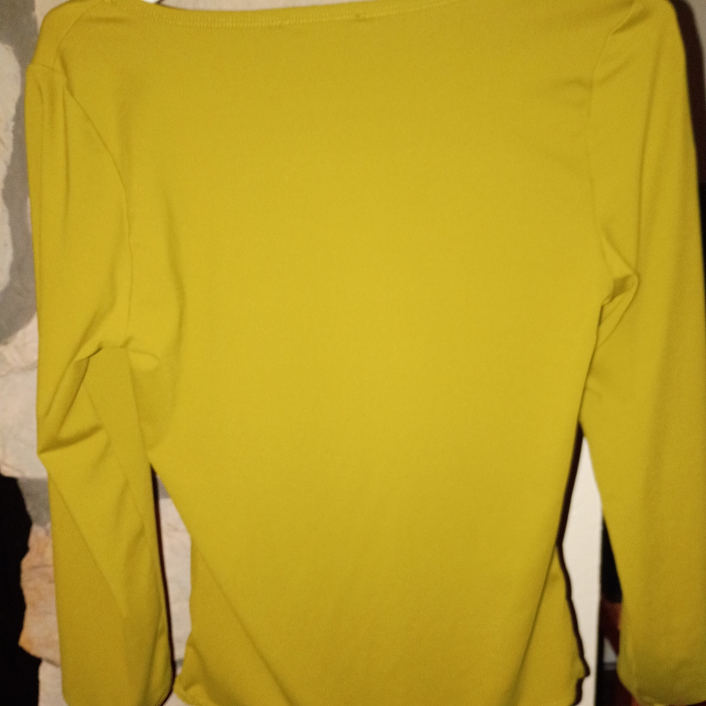 House of Harlow 1960 Mustard Bodysuit - Picture 3 of 3
